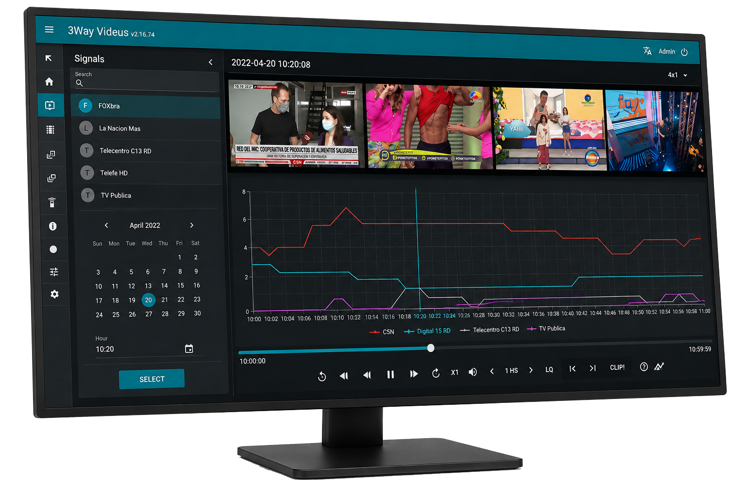 Videus Auditor Interface